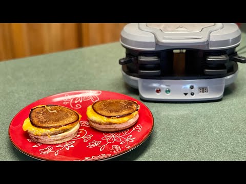 McGriddle Copycat ~ Hamilton Beach Breakfast Sandwich Maker