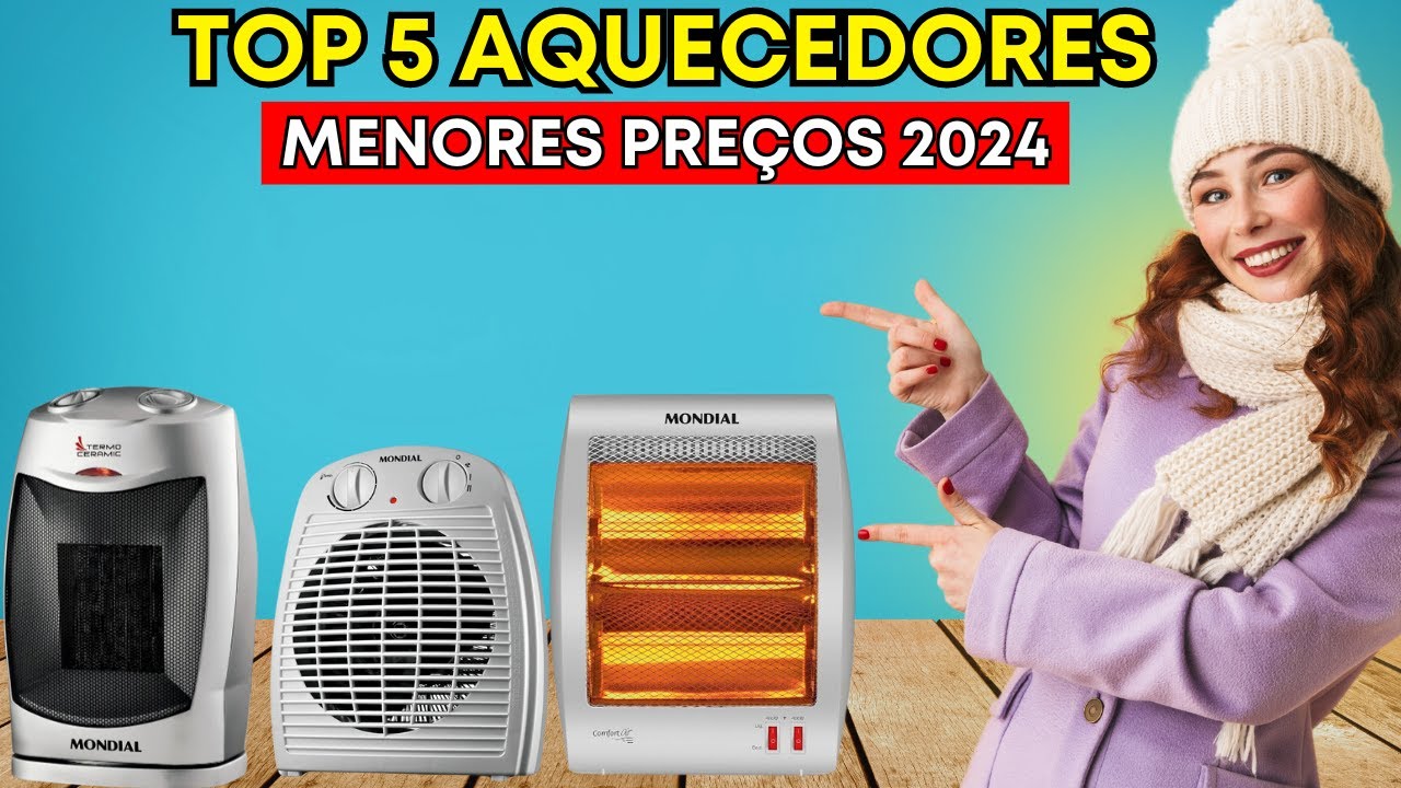 🏆[ATUALIZADO] 5 MELHORES AQUECEDORES ELÉTRICO CUSTO BENEFICÍO 2024/QUAL ...