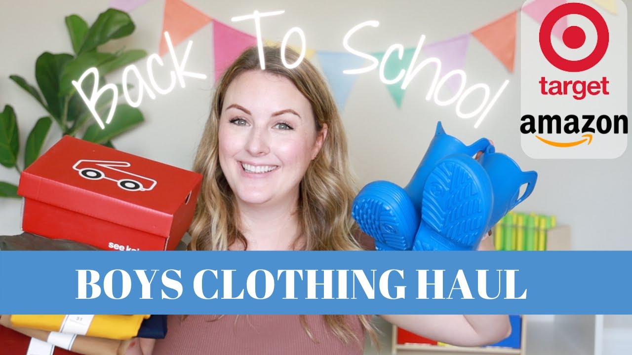 Toddler Boys Clothing Haul | Fall 2022 | Back To School