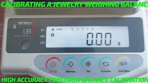 High Accuracy Precision Balance Calibration || Vibra 600g