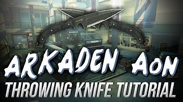 AoN Throwing Knife Spots: Arkaden (MW3 Tutorial)