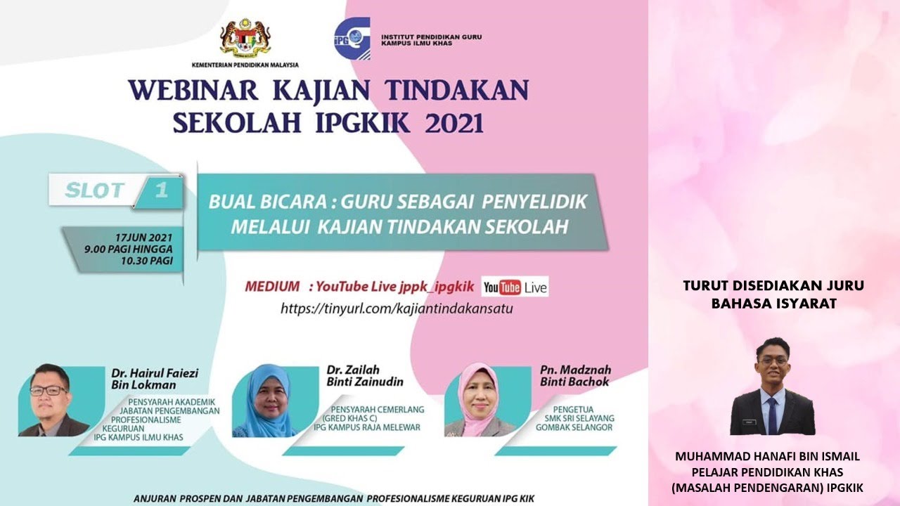 Bual Bicara Guru Sebagai Penyelidik Kajian Tindakan Sekolah Youtube
