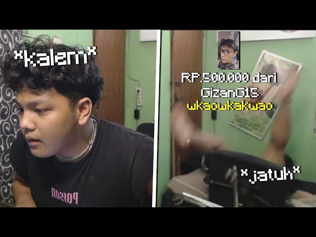 AKU PRANK DONATE @ChumKevin Lagi Sampai Jatoh Dari Kursi.. *Ngakak* class=