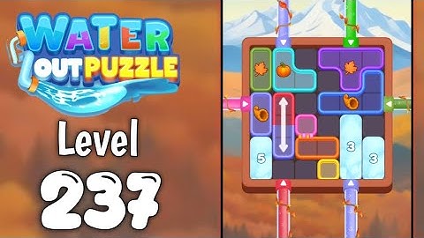 Water Out Puzzle Level 237 Walkthrough