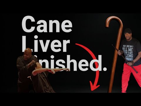 🔥 Cane Self-Defense: Devastating Liver Strike You Must See! 💥🥋