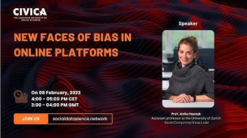 New Faces of Bias in Online Platforms | CIVICA Data Science Seminar