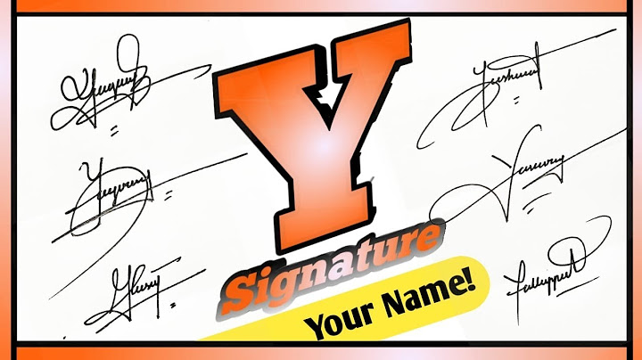Y Signature style। Signature Style of your name। Y Signature