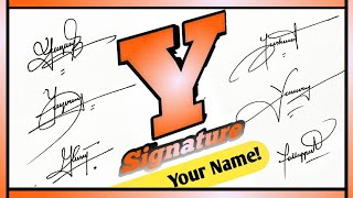 Y Signature style। Signature Style of your name। Y Signature