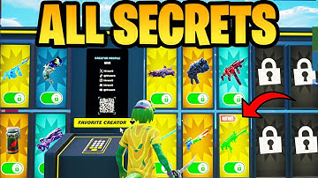 All 1v1 with every gun Fortnite Secrets - by hivecr8