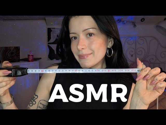 ASMR 🩶 MEASURING YOU part 1 - face