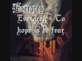 Evergrey - To hope is to fear