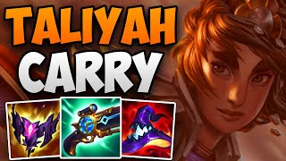 INCREDIBLE TALIYAH JUNGLE SOLO CARRY IN CHALLENGER! | CHALLENGER TALIYAH JUNGLE GAMEPLAY | 14.9 S14