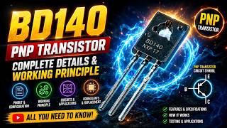 BD140 Transistor Complete Details and Working Principle