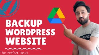 WordPress website Backup | UpdraftPlus | Easy Backup  on Google drive 2021