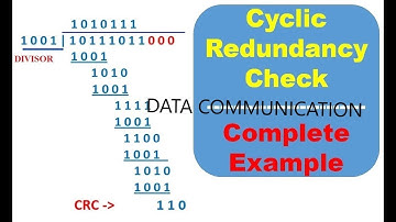 Data Communication: Error detection and correction (CRC Methods in bangla)
