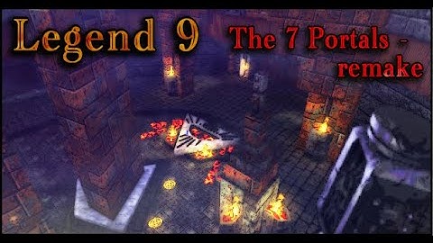Hexen Legend mod 9: The 7 Portals Remake (Corvus gameplay)
