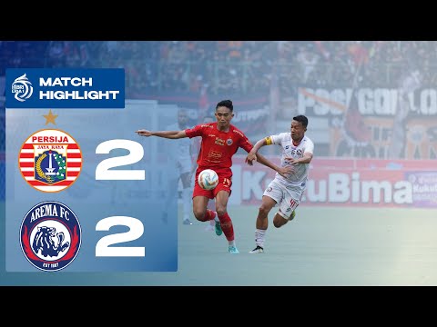 Highlights | PERSIJA Jakarta VS AREMA FC | Pekan 9