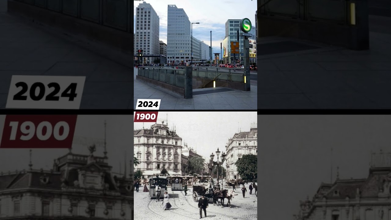 The Transformation Of Berlin. Then VS. Now 