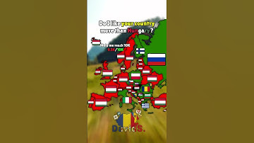 Do I like your country more than Hungary? #shorts #europe #geography #mapper #mapchart #mapping #map