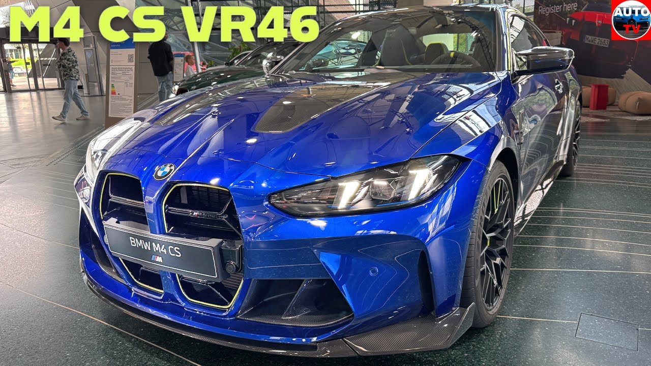 2025 BMW M4 CS Edition VR46 - BMW's Most EXPENSIVE M4 Ever! Only 92 Made Worldwide