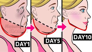 Get Rid Of DOUBLE CHIN & FACE FAT? 10 MIN Routine to Slim Down Your Face, Jawline