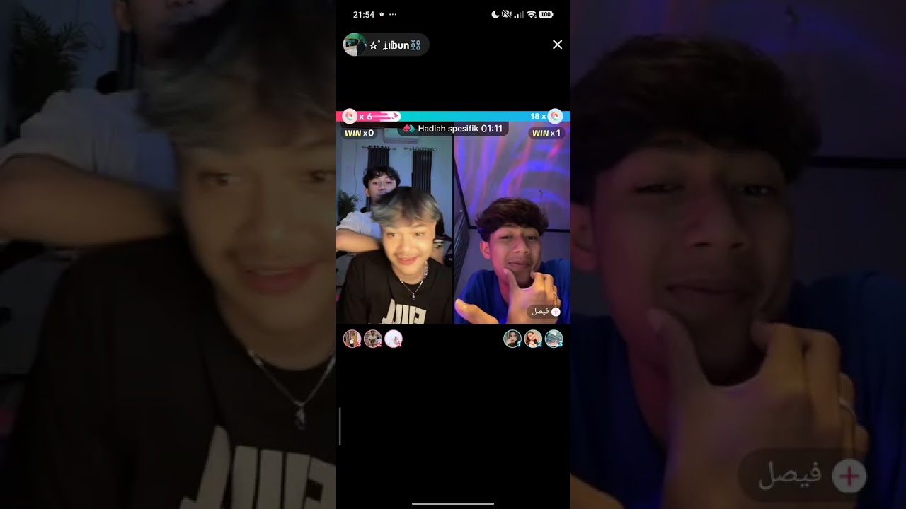 Live mas Najib dan isal