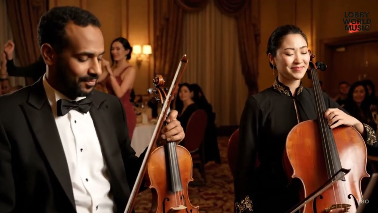 Beautiful Relaxing Heavenly Music 🎻 Relaxing Violin, Cello & Piano Instrumental 🎻 Free World Music