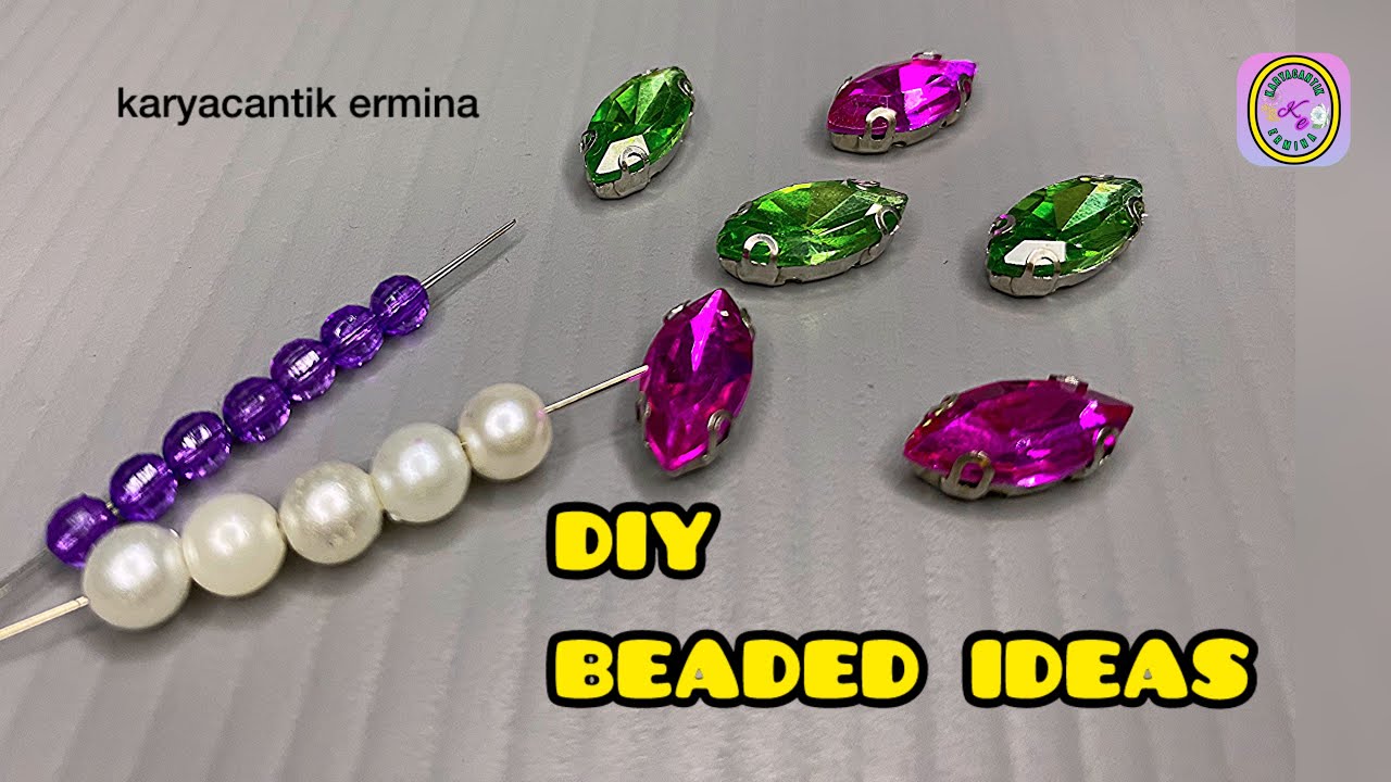 Easy Beaded Bracelet Tutorial for Beginners || Step-by-Step DIY Jewelry ...