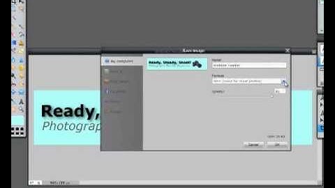 Pixlr Tutorial - Example creating a website header/logo