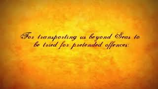 The Declaration of Independence as read by Max McLean