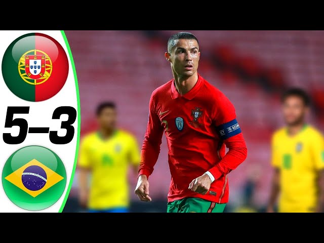 BRAZIL HUMILIATING PORTUGAL - Highlights 