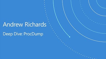 Sysinternals: ProcDump deep dive (demo) | Command line, CPU, crash dump, Windows | Microsoft