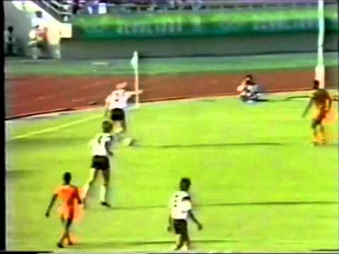 Olympics 88 Zambia v Germany FR 25th SEP 1988 with Frank Mill interview