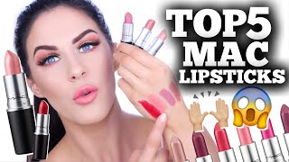 TOP 5 MAC LIPSTICKS FOR EVERY SKIN TONE!!!