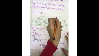 Experiment 4, (Half wave rectifier)