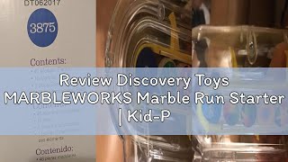 Review Discovery Toys MARBLEWORKS Marble Run Starter | Kid-Powered Learning | STEM Educational Build