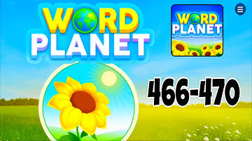 WORD PLANET SAHARA 4 level 466 467 468 469 470