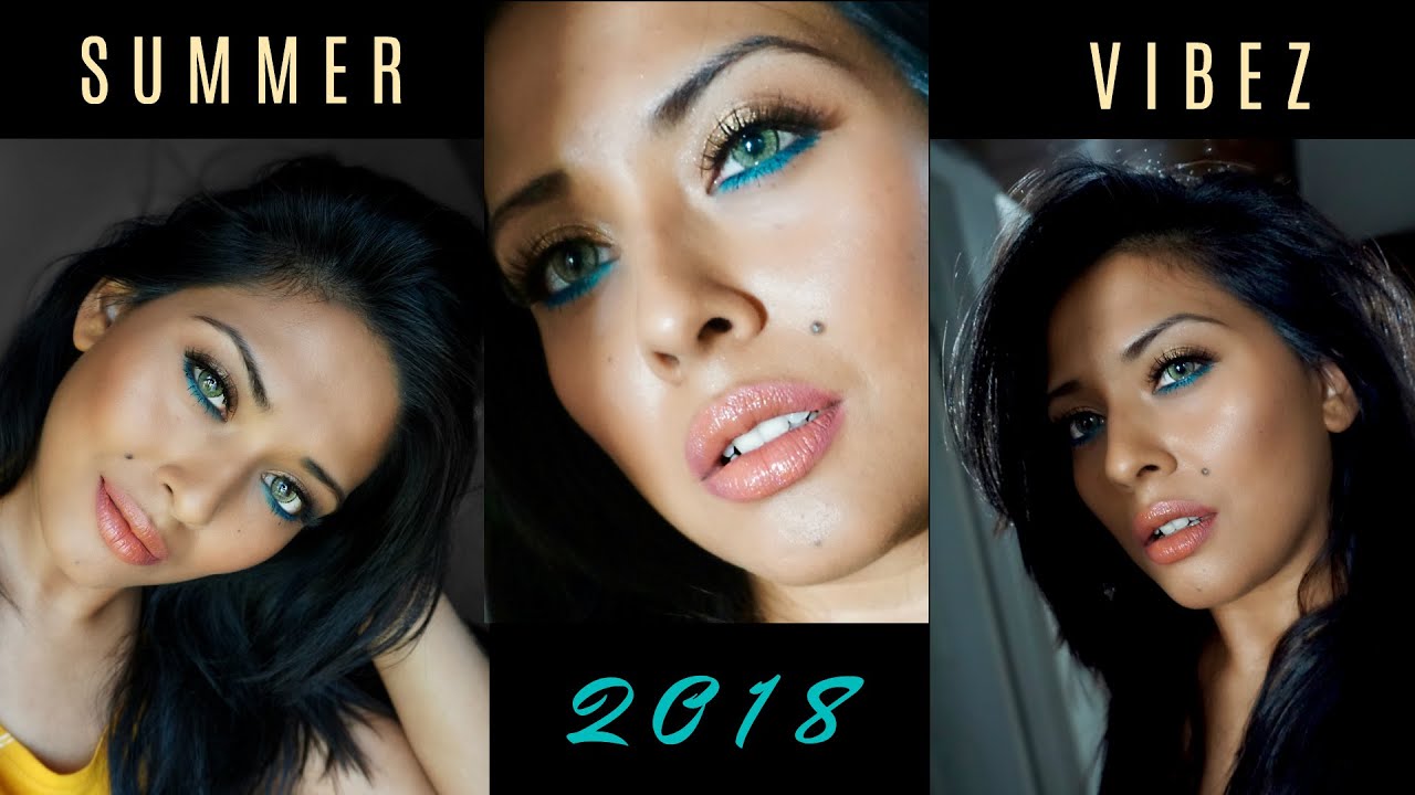 Beach Makeup | Tarte Chrome Paint Pots