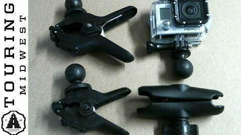 RAM mount Tough Clamp | works great for gopro