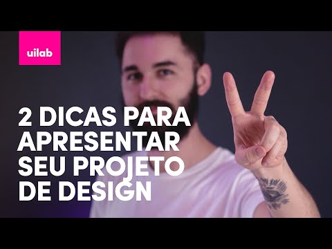 Como apresentar o seu projeto de design - 2 DICAS para colocar em prática