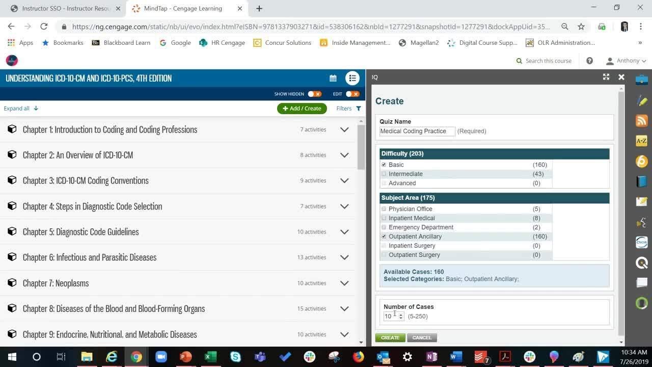 How To: Medical Coding Trainer Quizzes in MindTap textbooks sell