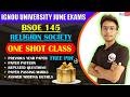 #6 BSOE 145 || RELIGION SOCIETY - ENG || IMPORTANT QUESTIONS | IGNOU WALAY