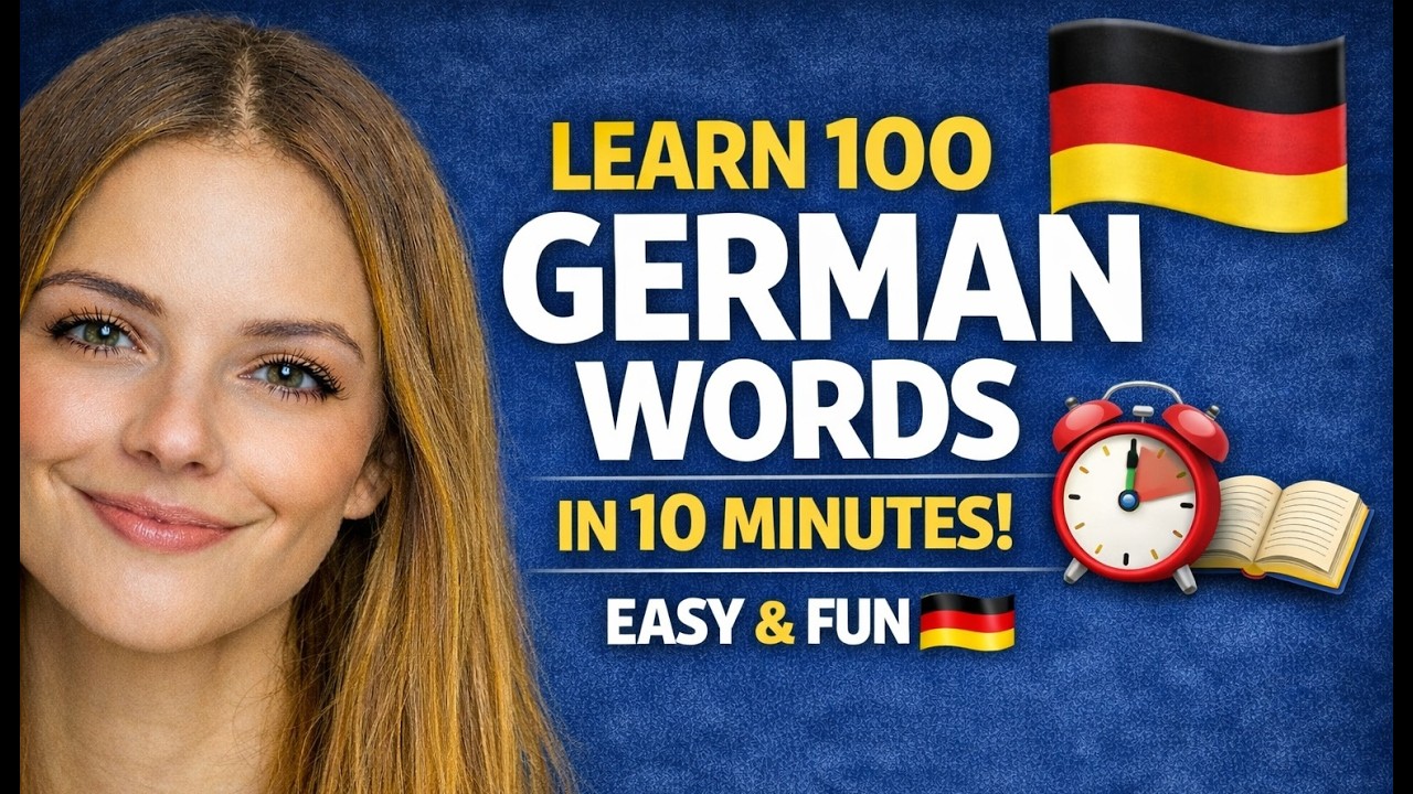 100 German Words You Must Know (A1 Beginner Guide) 🇩🇪 # ...