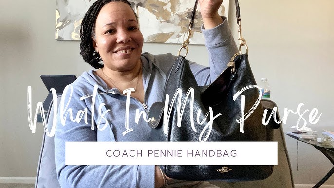 Coach Outlet Pennie Shoulder Bag In Signature Canvas