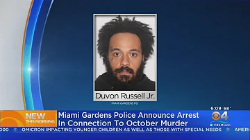 Arrest Made In Miami Gardens Murder