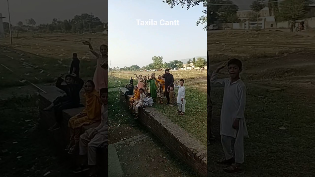 A Beautiful Good Bye on Taxila Cantt