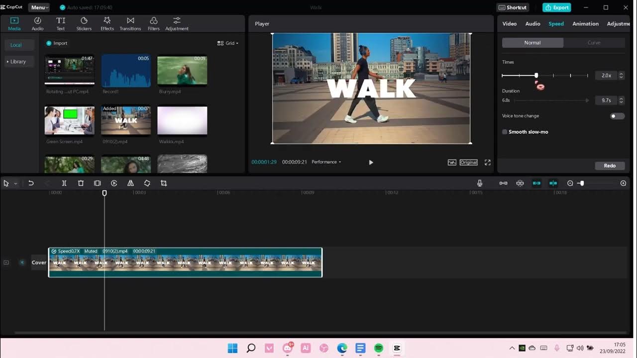 How To Make A Fast Motion Video On CapCut PC YouTube