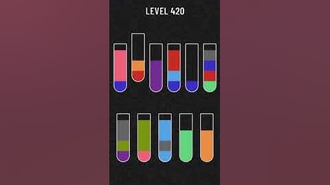 Water Sort Puzzle Level 420