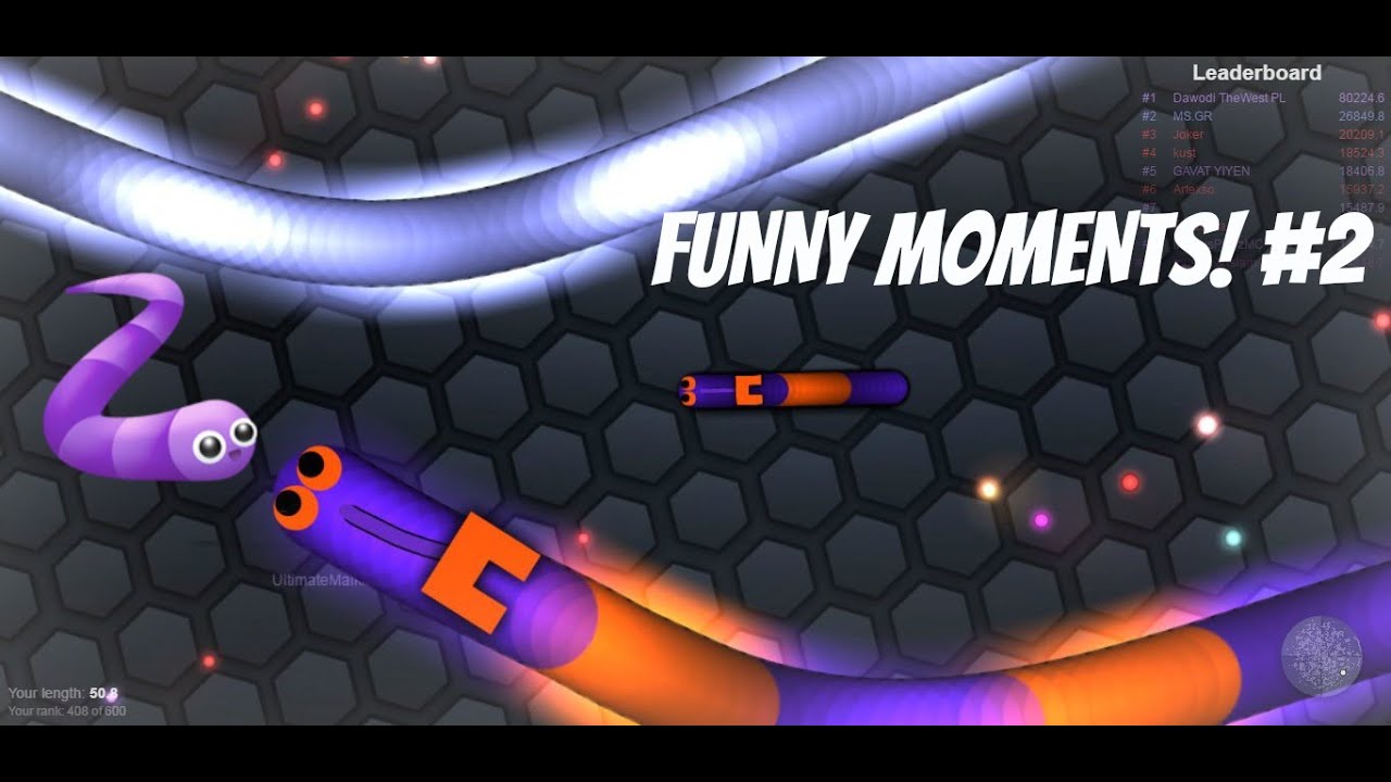 Slither io Funny Moments 2 Born To Kill YouTube