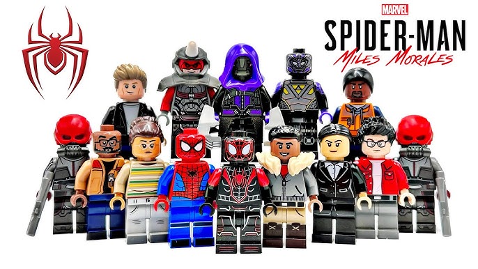 LEGO Insomniac's Spider-Man 2 Custom Minifigures! 🕷 
